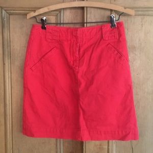 J. Crew pink skirt
